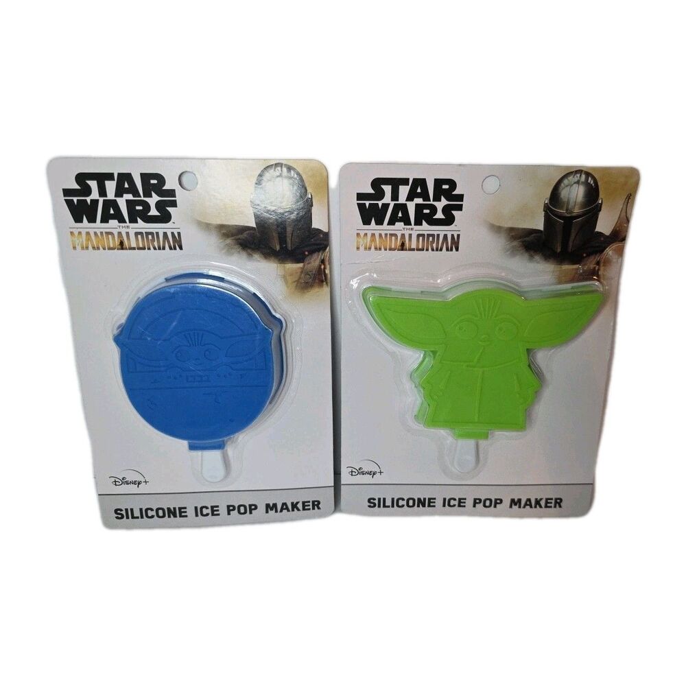 STAR WARS The Mandalorian Baby Yoda Grogu The Child Silicone Ice Pop Maker New!